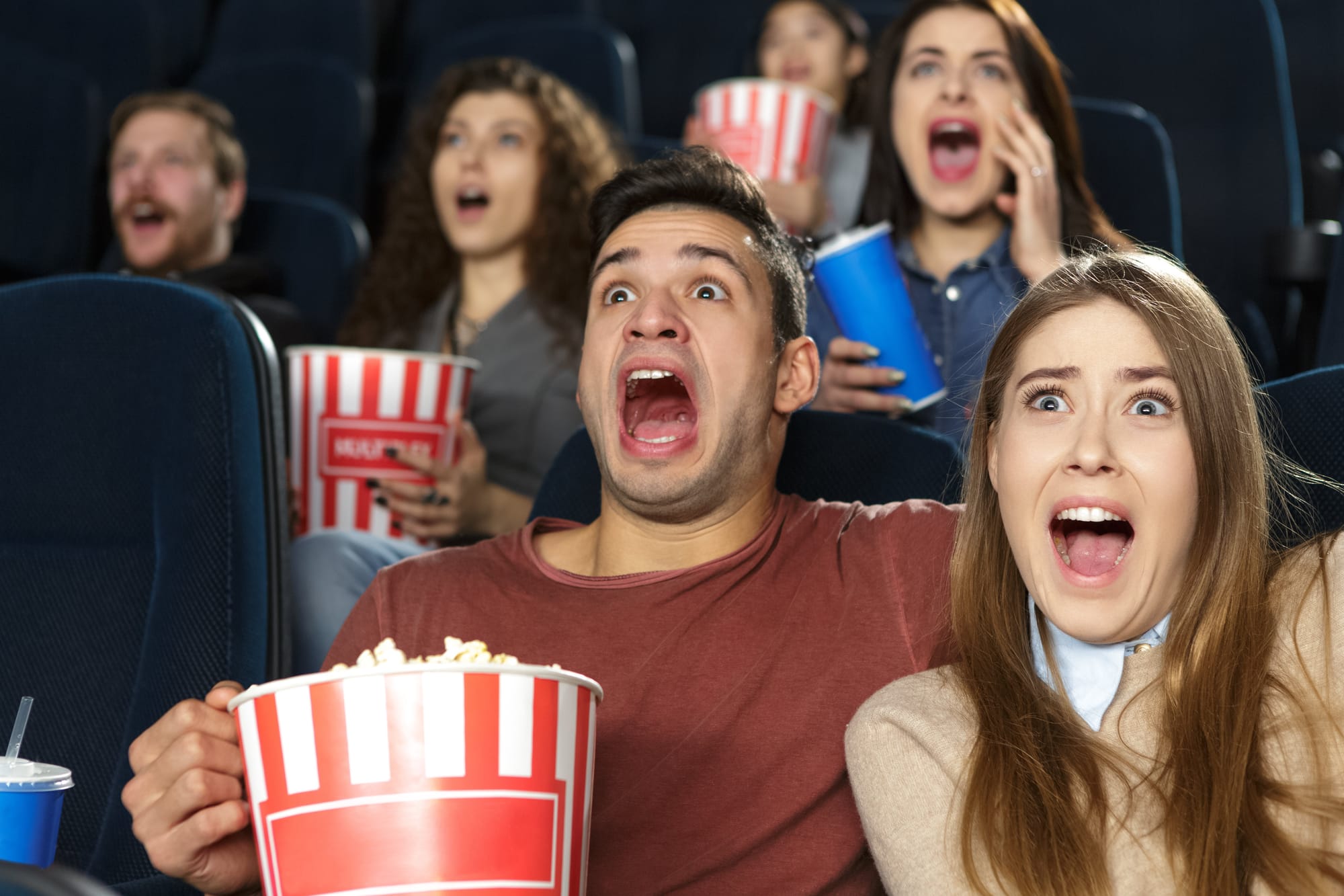 scared movie audience