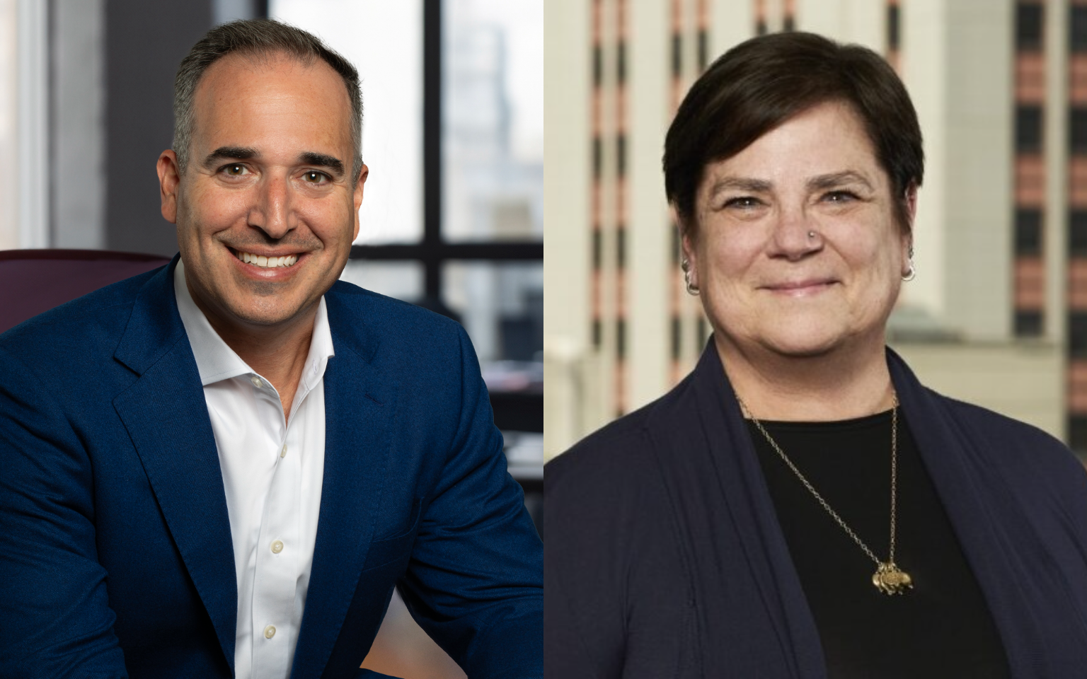 Matt Fleissig, CEO, Pathstone, and Katie Hall, Co-Founder and Co-Chair, Hall Capital Partners
