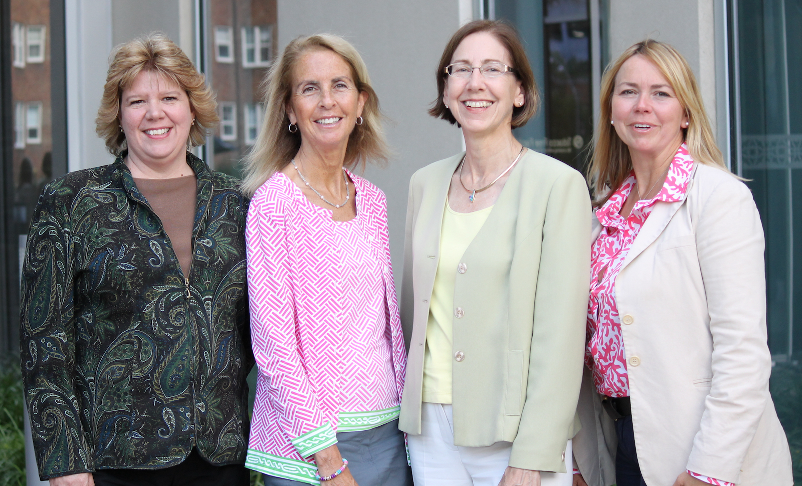 The Oracle team, from left: Karen Sanchez, Audrey Drossner, Meg Anderson and Julie Vaughn